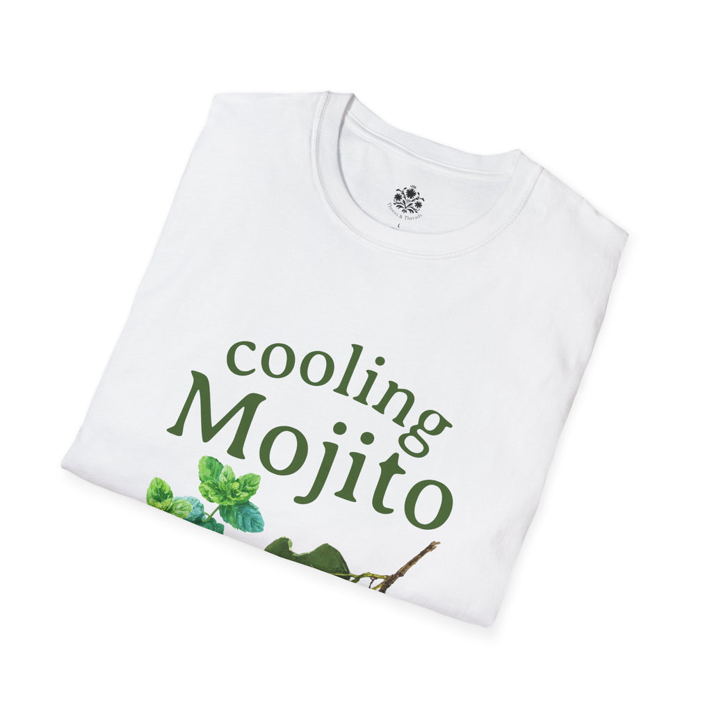Cooling Mojito Cocktail T-Shirt — Men's Cooling Mojito Botanical Lime & Mint Tee