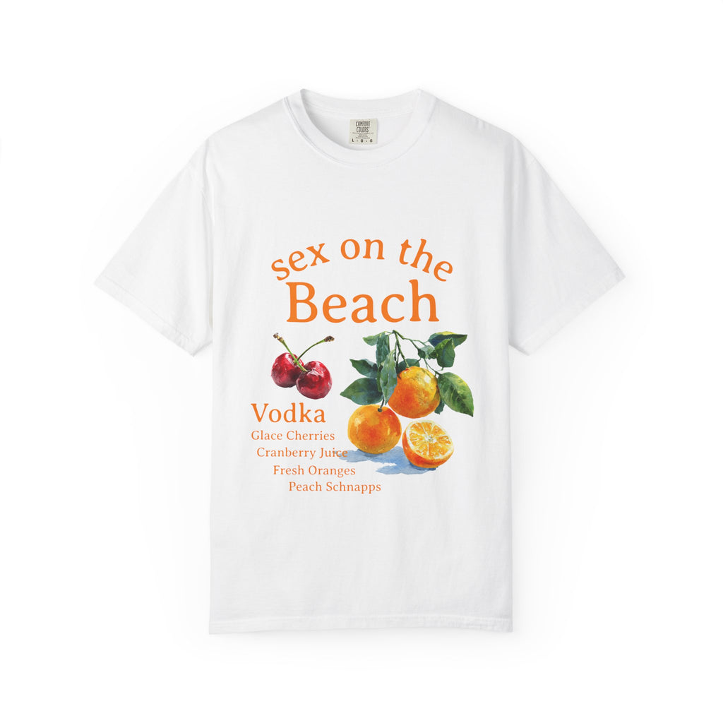 Sex on the Beach Cocktail T-Shirt — Women's Vintage Fruit Graphic Tee