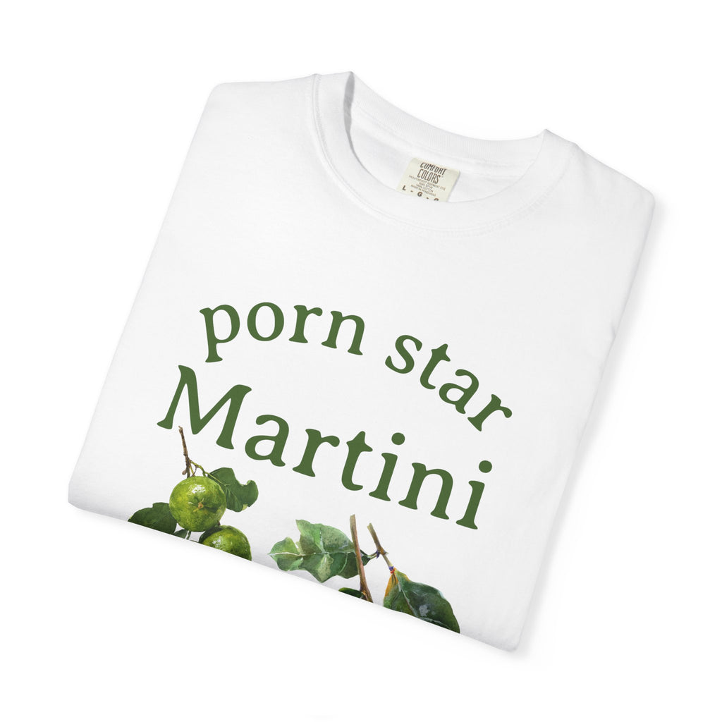 Pornstar Martini Cocktail T-Shirt — Women's Vintage Fruit Graphic Tee